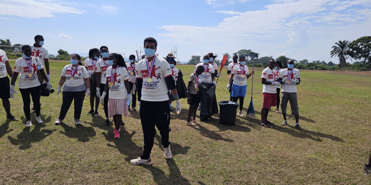 Yako Bank staff participating in the Kids of Africa Run 2026 and environmental clean-up